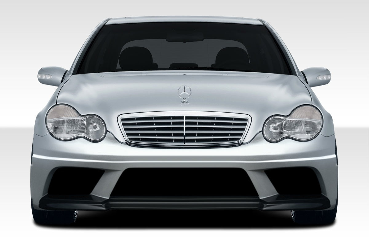 Extreme Dimensions Duraflex V2 Look Front Bumper Cover Compatible With 2001-2007 Mercedes C Class - 1 Piece - 108244