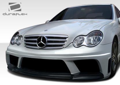 Extreme Dimensions Duraflex V2 Look Front Bumper Cover Compatible With 2001-2007 Mercedes C Class - 1 Piece - 108244