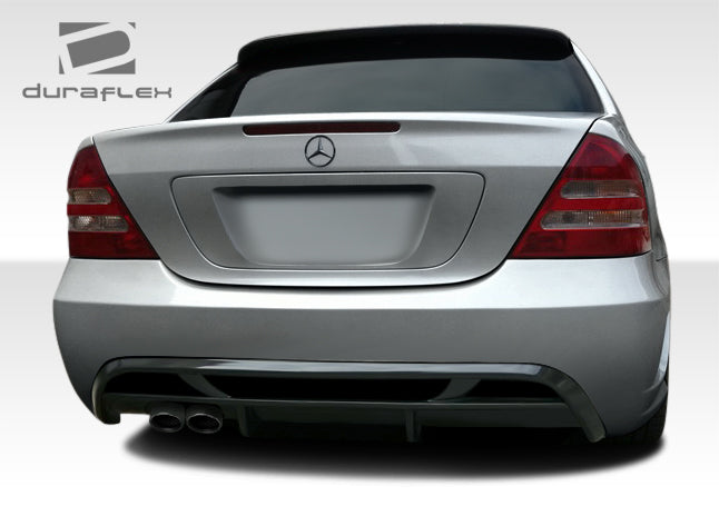 Extreme Dimensions Duraflex V2 Look Rear Bumper Cover Compatible With 2001-2007 Mercedes C Class - 1 Piece - 108245