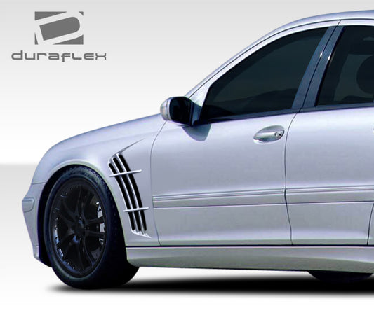 Extreme Dimensions Duraflex W-1 Fender Compatible With 2001-2007 Mercedes C Class - 2 Piece - 108246