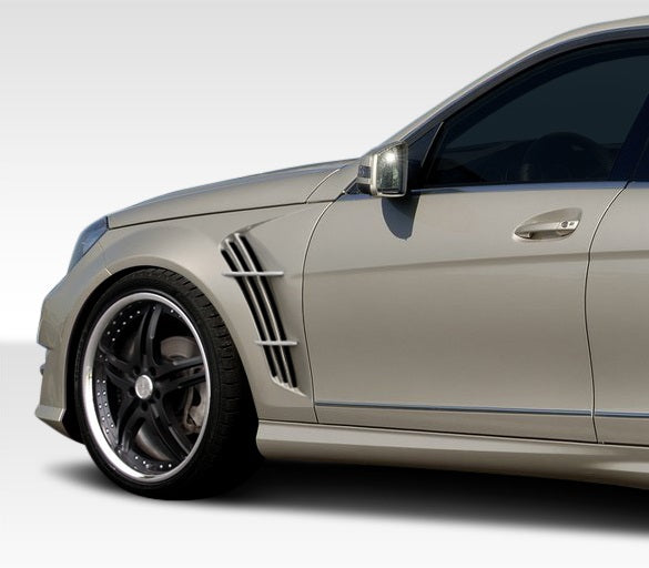 Extreme Dimensions Duraflex W-1 Fender Compatible With 2008-2014 Mercedes C Class - 2 Piece - 108248