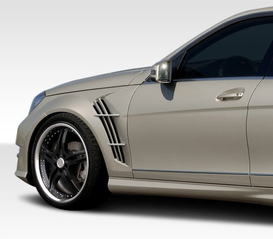 Extreme Dimensions Duraflex W-1 Fender Compatible With 2008-2014 Mercedes C Class - 2 Piece - 108248