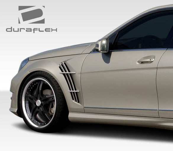 Extreme Dimensions Duraflex W-1 Body Kit Compatible With 2008-2011 Mercedes C Class W204 - 6 Piece - 108299