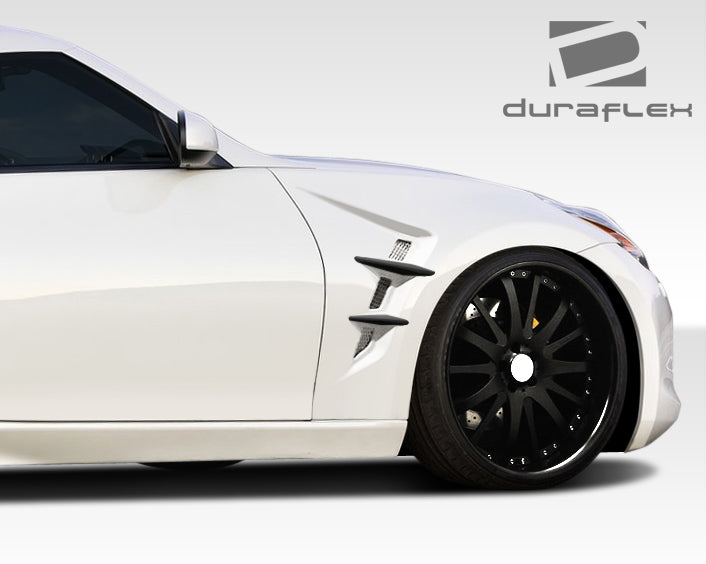 Extreme Dimensions Duraflex W-1 Fenders Compatible With 2009-2020 Nissan 370Z - 2 Piece - 108265