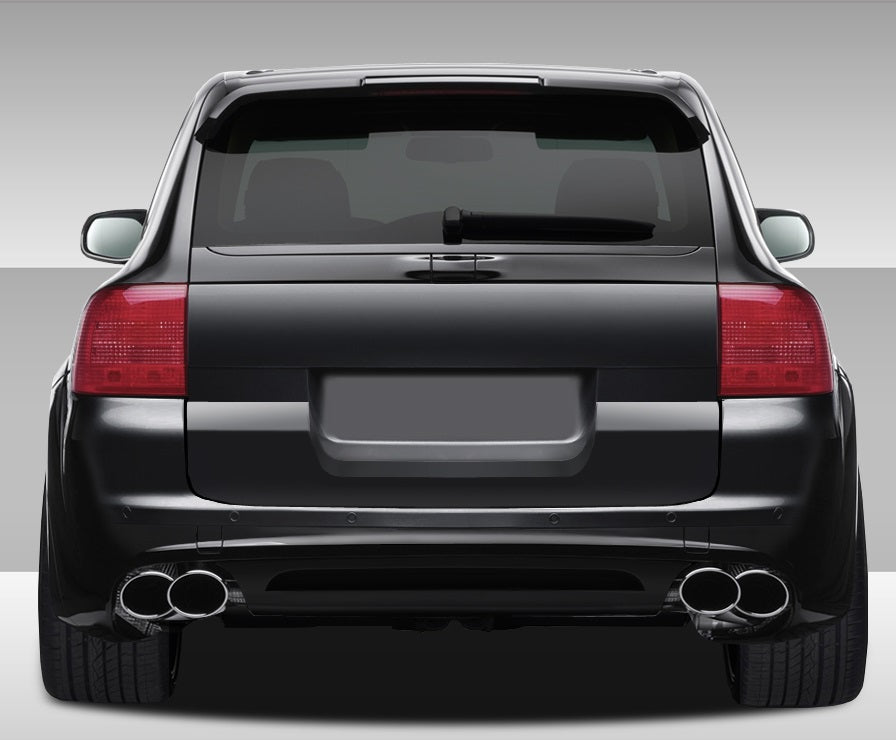 Extreme Dimensions Duraflex Eros Version 1 Wide Body Rear Bumper Cover Compatible With 2003-2006 Porsche Cayenne - 1 Piece - 108272