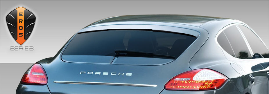 Extreme Dimensions Duraflex Eros Version 2 Roof Wing Spoiler Compatible With 2010-2013 Porsche Panamera - 1 Piece - 108281