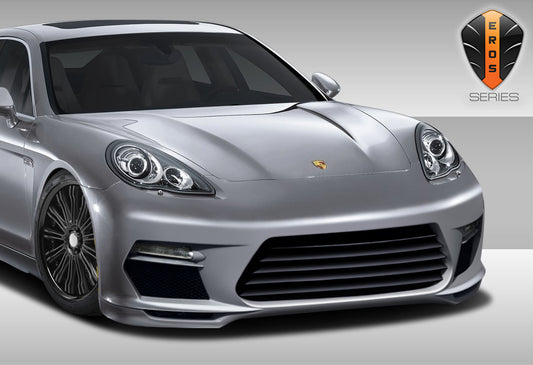 Extreme Dimensions Duraflex Eros Version 3 Front Bumper Cover Compatible With 2010-2013 Porsche Panamera - 1 Piece - 108282