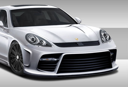 Extreme Dimensions Duraflex Eros Version 4 Front Bumper Cover Compatible With 2010-2013 Porsche Panamera - 1 Piece - 108285