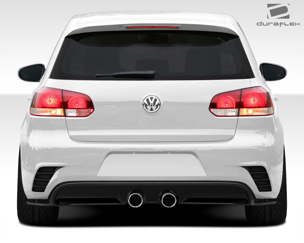 Extreme Dimensions Duraflex RV-S Rear Bumper Cover Compatible With 2010-2014 Volkswagen Golf - 1 Piece - 108294
