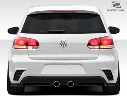 Extreme Dimensions Duraflex RV-S Rear Bumper Cover Compatible With 2010-2014 Volkswagen Golf - 1 Piece - 108294
