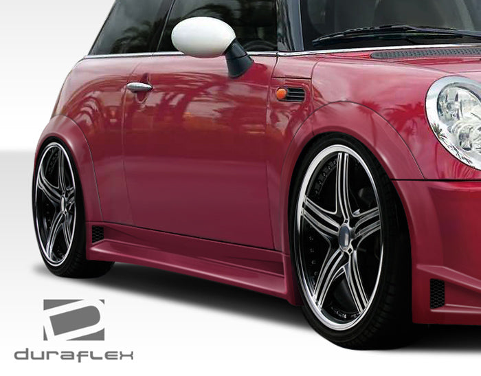 Extreme Dimensions Duraflex Type Z Wide Body Fender Compatible With 2002-2006 MINI Cooper - 6 Piece - 108320