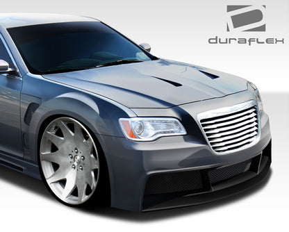 Extreme Dimensions Duraflex Brizio Front Bumper Cover Compatible With 2011-2023 Chrysler 300 - 1 Piece - 108322