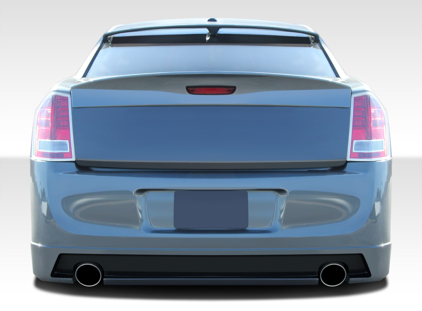 Extreme Dimensions Duraflex Brizio Rear Bumper Cover Compatible With 2011-2014 Chrysler 300 - 1 Piece - 108324