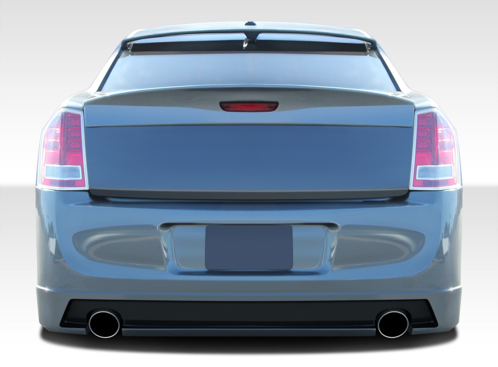 Extreme Dimensions Duraflex Brizio Rear Bumper Cover Compatible With 2011-2014 Chrysler 300 - 1 Piece - 108324