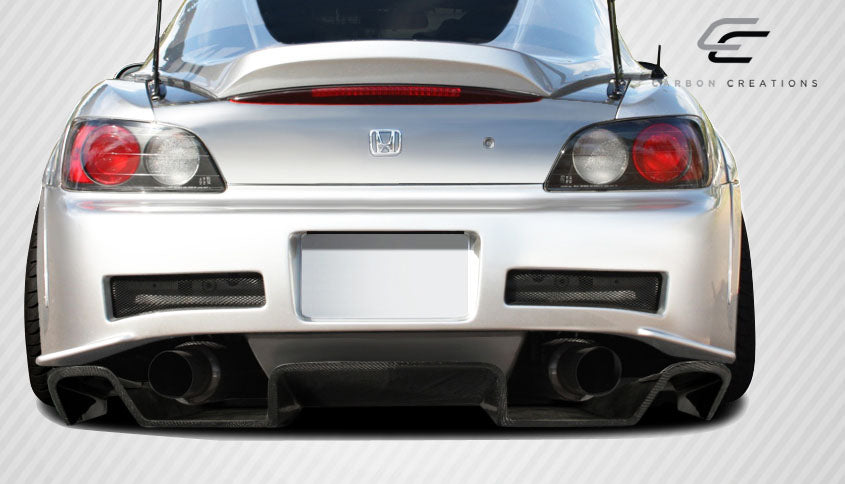 Carbon Creations SP-N Rear Lip Add On Spoiler Compatible With 2000-2009 Honda S2000 - 1 Piece - 108334