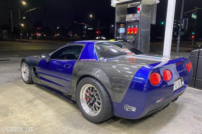 Carbon Creations ZR Edition RearRear Fenderss Compatible With 1997-2004 Chevrolet Corvette Convertible - 2 Piece - 108375