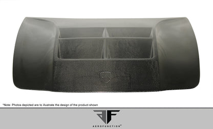 Aero Function AF-1 Carbon Hood Compatible With 2010-2015 Porsche Panamera - 1 Piece - 108391
