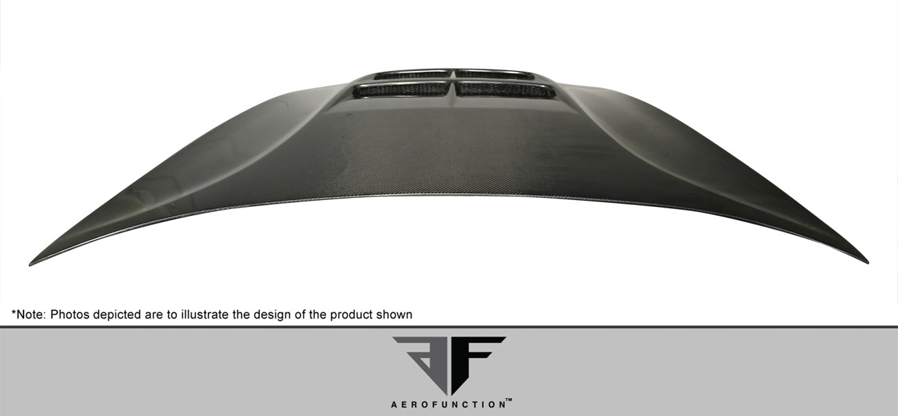 Aero Function AF-1 Carbon Hood Compatible With 2010-2015 Porsche Panamera - 1 Piece - 108391