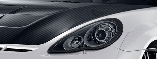 Aero Function AF-1 Wide Body Eye Lids Compatible With 2010-2013 Porsche Panamera - 2 Piece - 108395