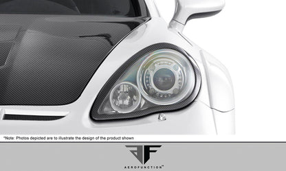 Aero Function AF-1 Wide Body Eye Lids Compatible With 2010-2013 Porsche Panamera - 2 Piece - 108395