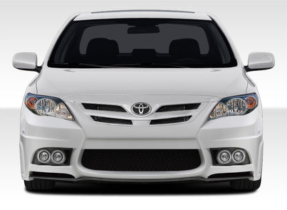 Extreme Dimensions Duraflex W-1 Front Bumper Cover Compatible With 2011-2013 Toyota Corolla - 1 Piece - 108398