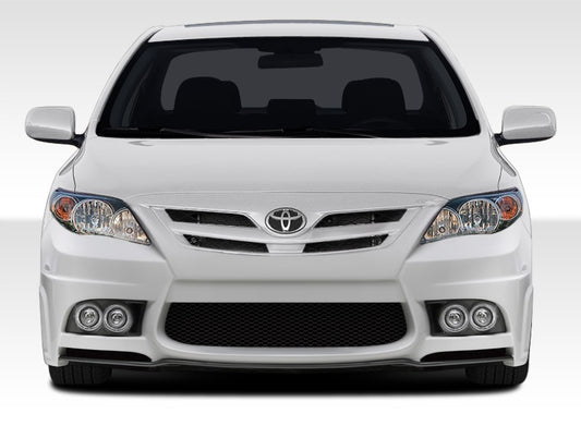 Extreme Dimensions Duraflex W-1 Front Bumper Cover Compatible With 2011-2013 Toyota Corolla - 1 Piece - 108398