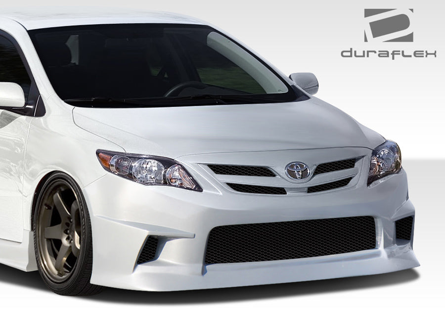 Extreme Dimensions Duraflex GT Concept Front Bumper Cover Compatible With 2011-2013 Toyota Corolla - 1 Piece - 108402
