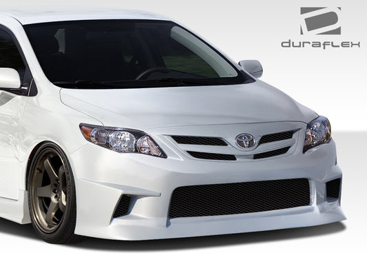 Extreme Dimensions Duraflex GT Concept Front Bumper Cover Compatible With 2011-2013 Toyota Corolla - 1 Piece - 108402