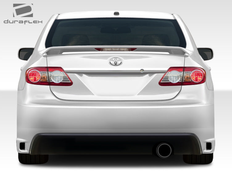 Extreme Dimensions Duraflex GT Concept Rear Bumper Cover Compatible With 2011-2013 Toyota Corolla - 1 Piece - 108404