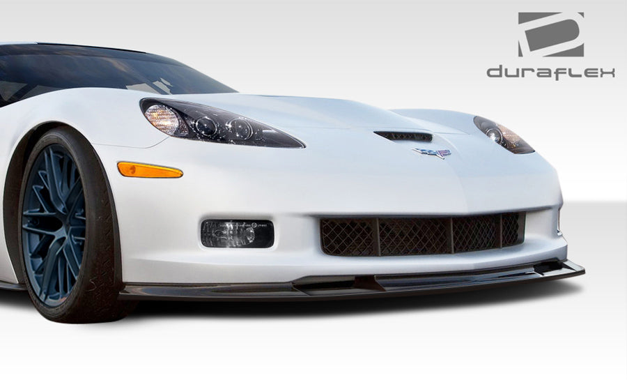 Extreme Dimensions Duraflex GT500 Front Lip Spoiler Compatible With 2005-2013 Chevrolet Corvette - 1 Piece - 108406