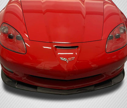Carbon Creations GT500 Front Lip Spoiler Compatible With 2005-2013 Chevrolet Corvette - 1 Piece - 108407