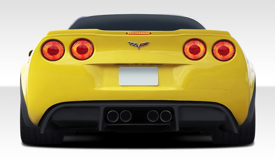 Extreme Dimensions Duraflex GT500 Rear Lip Add On Spoiler Compatible With 2005-2013 Chevrolet Corvette - 1 Piece - 108410