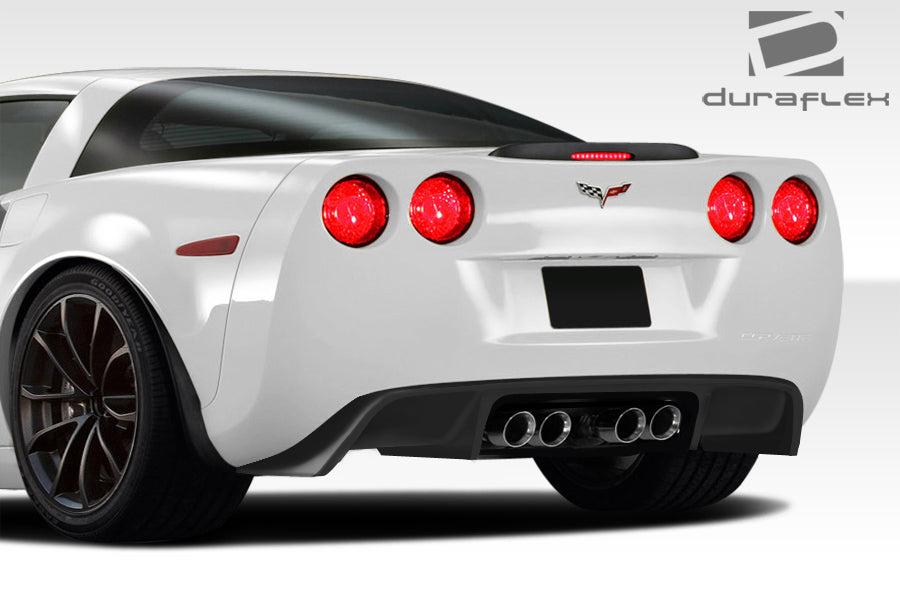 Extreme Dimensions Duraflex GT500 Rear Lip Add On Spoiler Compatible With 2005-2013 Chevrolet Corvette - 1 Piece - 108410