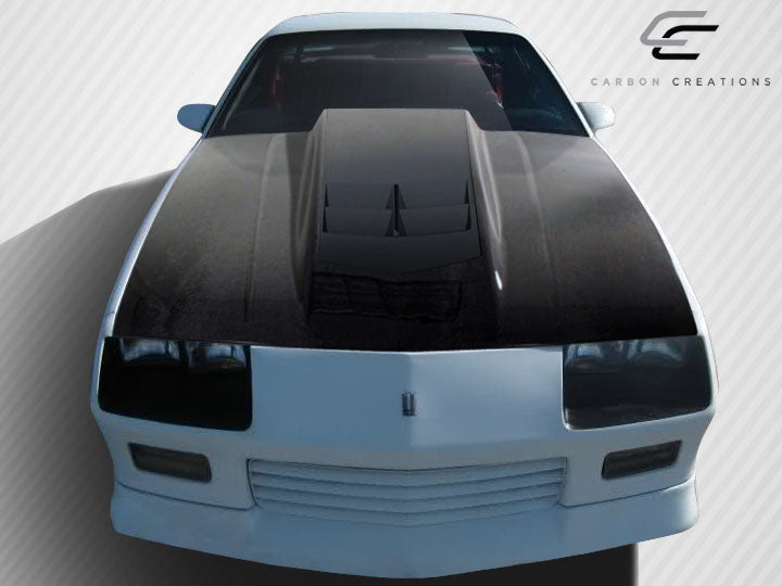 Carbon Creations ZL1 Look Hood Compatible With 1982-1992 Chevrolet Camaro - 1 Piece - 108415