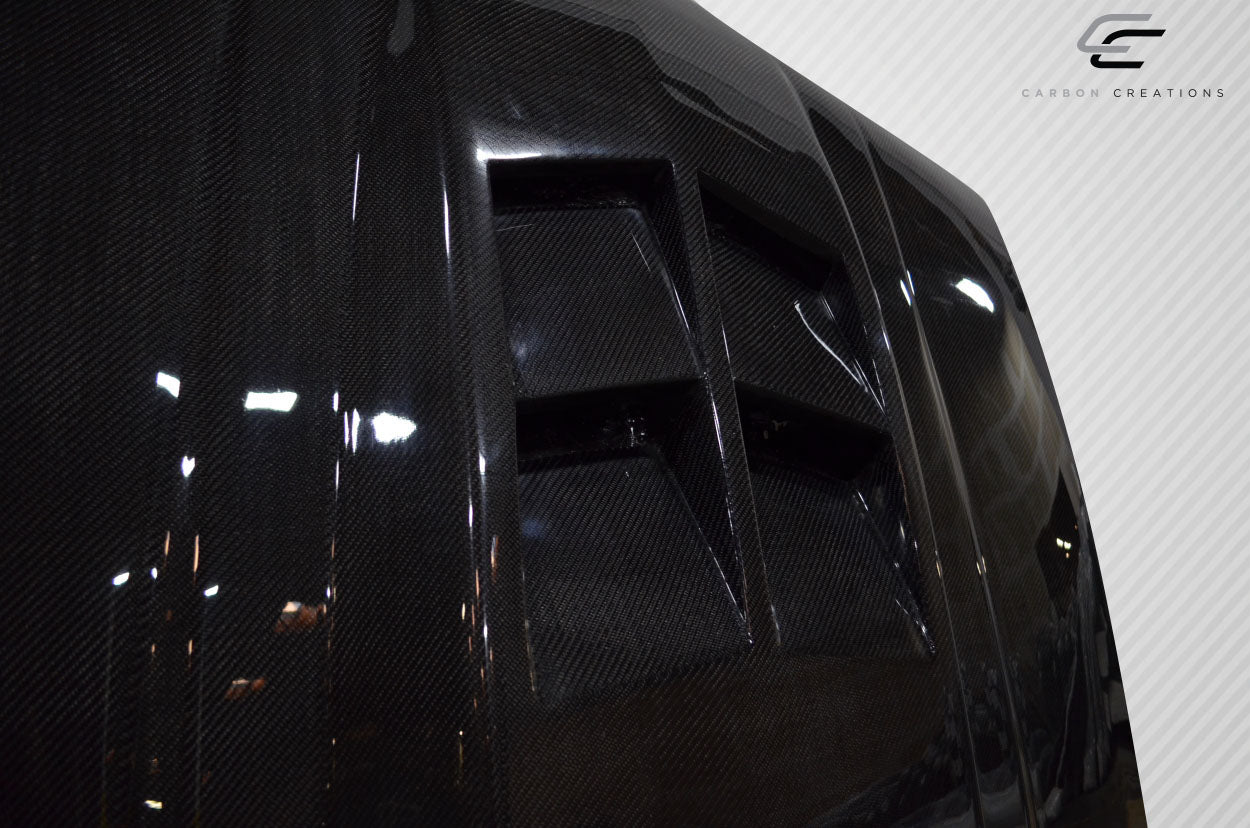 Carbon Creations ZL1 Look Hood Compatible With 1982-1992 Chevrolet Camaro - 1 Piece - 108415