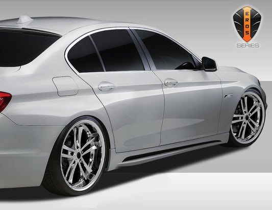 Extreme Dimensions Duraflex Eros Version 1 Side Skirts Compatible With 2011-2016 BMW 5 Series 4DR - 2 Piece - 108419