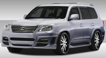 Extreme Dimensions Duraflex Eros Version 1 Front Bumper Cover Compatible With 2008-2015 Lexus LX - 1 Piece - 108429