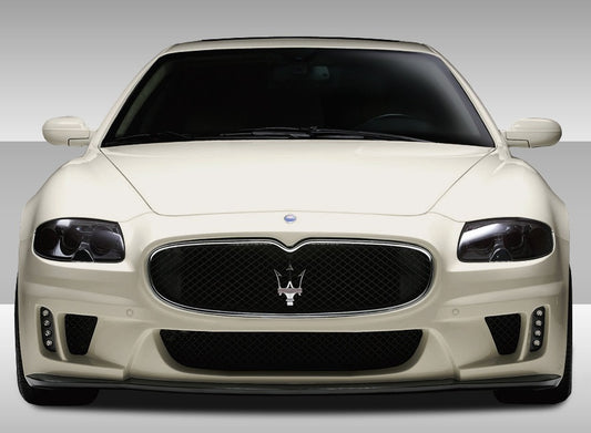 Extreme Dimensions Duraflex Eros Version 1 Front Bumper Cover Compatible With 2005-2008 Maserati Quattroporte - 1 Piece - 108432