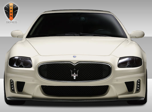 Extreme Dimensions Duraflex Eros Version 1 Front Bumper Cover Compatible With 2005-2008 Maserati Quattroporte - 1 Piece - 108432