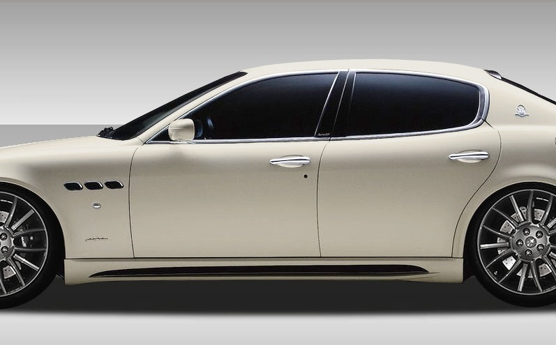 Extreme Dimensions Duraflex Eros Version 1 Side Skirts Compatible With 2005-2008 Maserati Quattroporte - 2 Piece - 108433