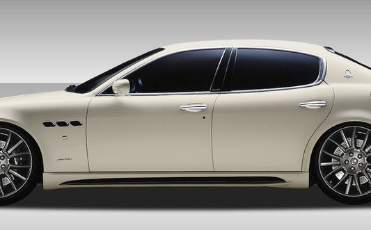 Extreme Dimensions Duraflex Eros Version 1 Side Skirts Compatible With 2005-2008 Maserati Quattroporte - 2 Piece - 108433
