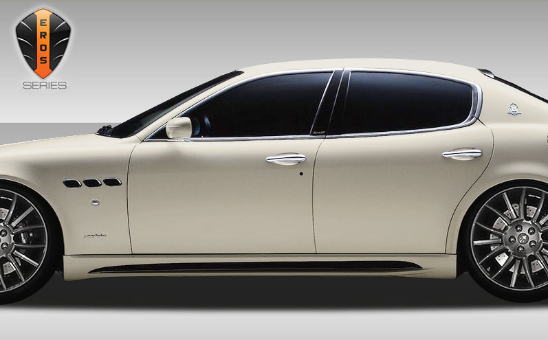 Extreme Dimensions Duraflex Eros Version 1 Side Skirts Compatible With 2005-2008 Maserati Quattroporte - 2 Piece - 108433