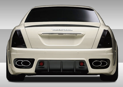 Extreme Dimensions Duraflex Eros Version 1 Rear Bumper Cover Compatible With 2005-2008 Maserati Quattroporte - 1 Piece - 108434