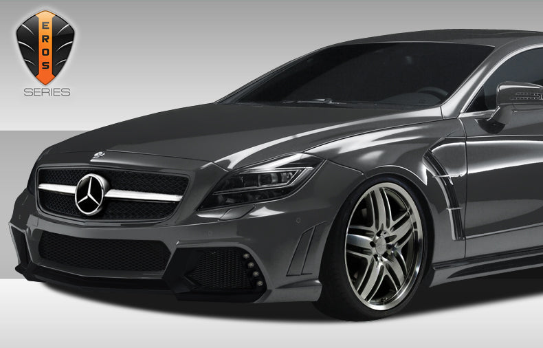Extreme Dimensions Duraflex Eros Version 1 Front Bumper Cover Compatible With 2012-2015 Mercedes CLS W218 - 1 Piece - 108437