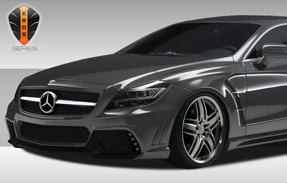 Extreme Dimensions Duraflex Eros Version 1 Front Bumper Cover Compatible With 2012-2015 Mercedes CLS W218 - 1 Piece - 108437