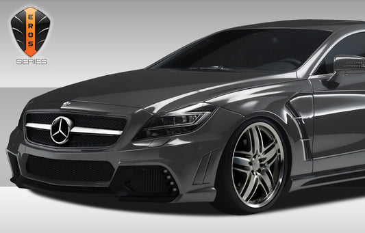 Extreme Dimensions Duraflex Eros Version 1 Front Bumper Cover Compatible With 2012-2015 Mercedes CLS W218 - 1 Piece - 108437