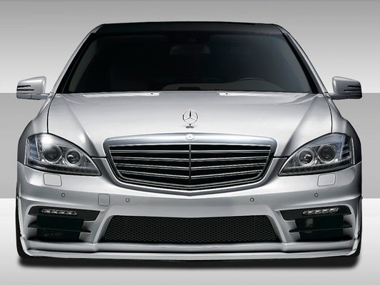 Extreme Dimensions Duraflex Eros Version 2 Front Bumper Cover Compatible With 2010-2013 Mercedes S Class W221 - 1 Piece - 108442