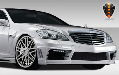 Extreme Dimensions Duraflex Eros Version 2 Front Bumper Cover Compatible With 2010-2013 Mercedes S Class W221 - 1 Piece - 108442