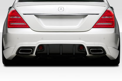 Extreme Dimensions Duraflex Eros Version 2 Rear Bumper Cover Compatible with 2010-2013 Mercedes S Class W221- 1 Piece - 108443