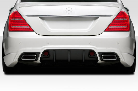 Extreme Dimensions Duraflex Eros Version 2 Rear Bumper Cover Compatible with 2010-2013 Mercedes S Class W221- 1 Piece - 108443